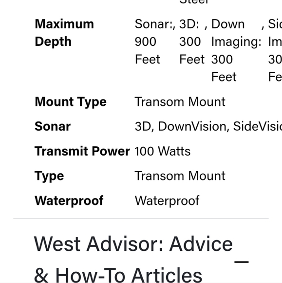 New NIB Raymarine RV-100 Real Vision 3D All In One Transom Mount Transducer - Picture 6 of 13